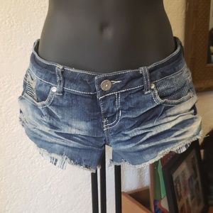 SOLD ON MERCARI - AF Distressed Jean Shorts